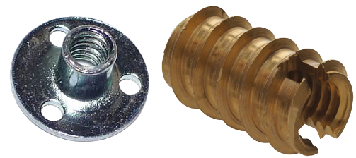 T-Nut and Threaded Insert